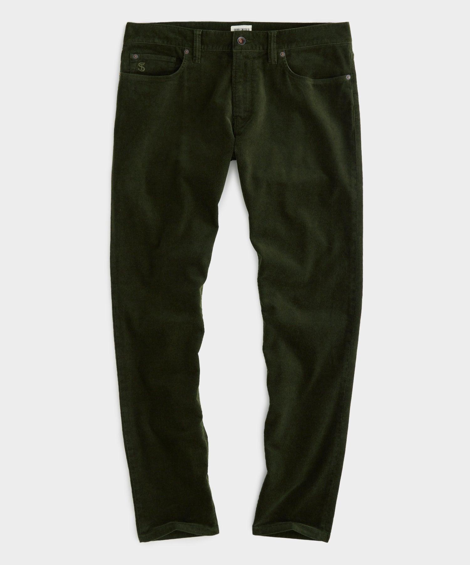 Slim Fit 5-Pocket Corduroy Pant Product Image