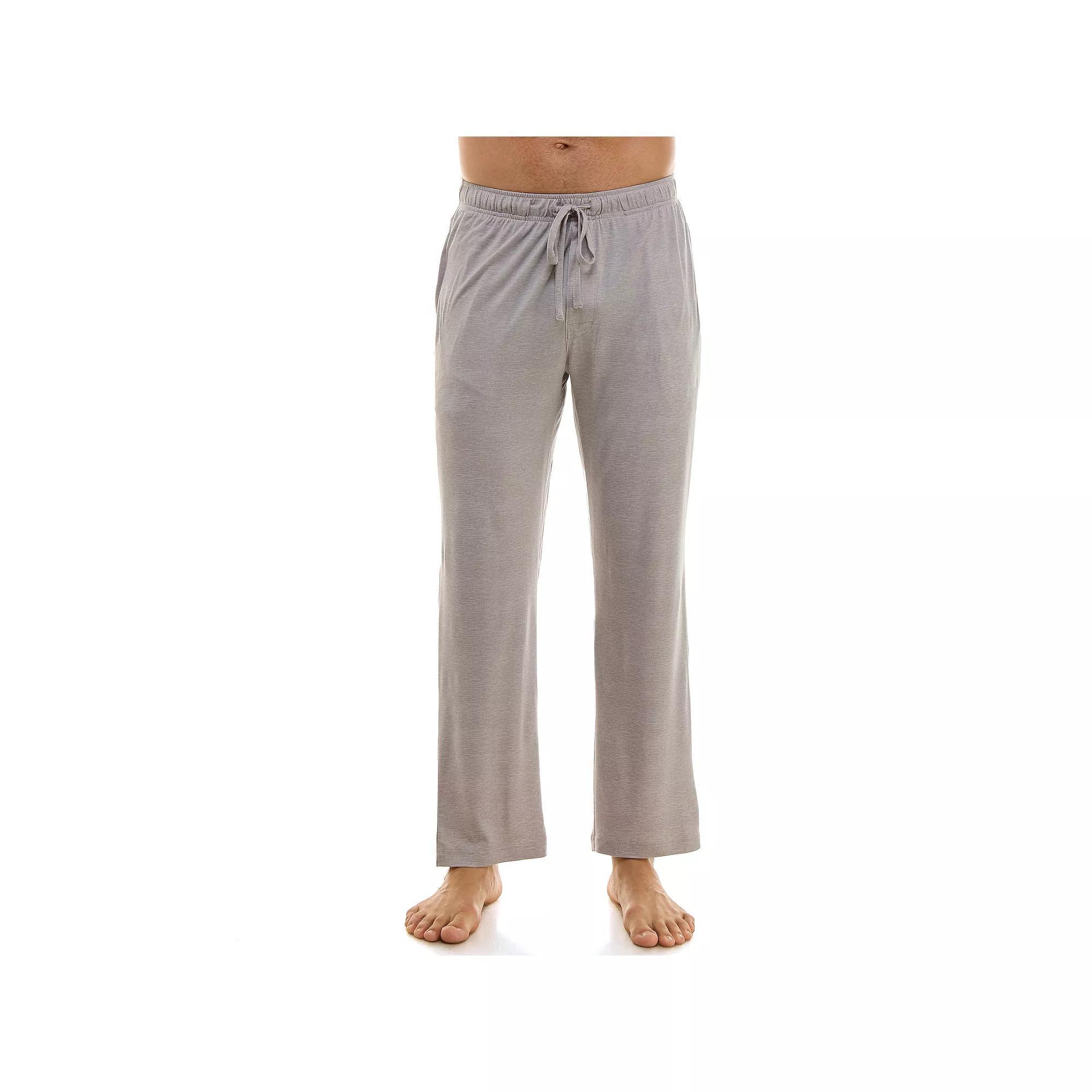 Men's Sonoma Goods For Life® Supersoft Drawstring Pajama Pants, Size: XL, Light Gray Space Dye Product Image