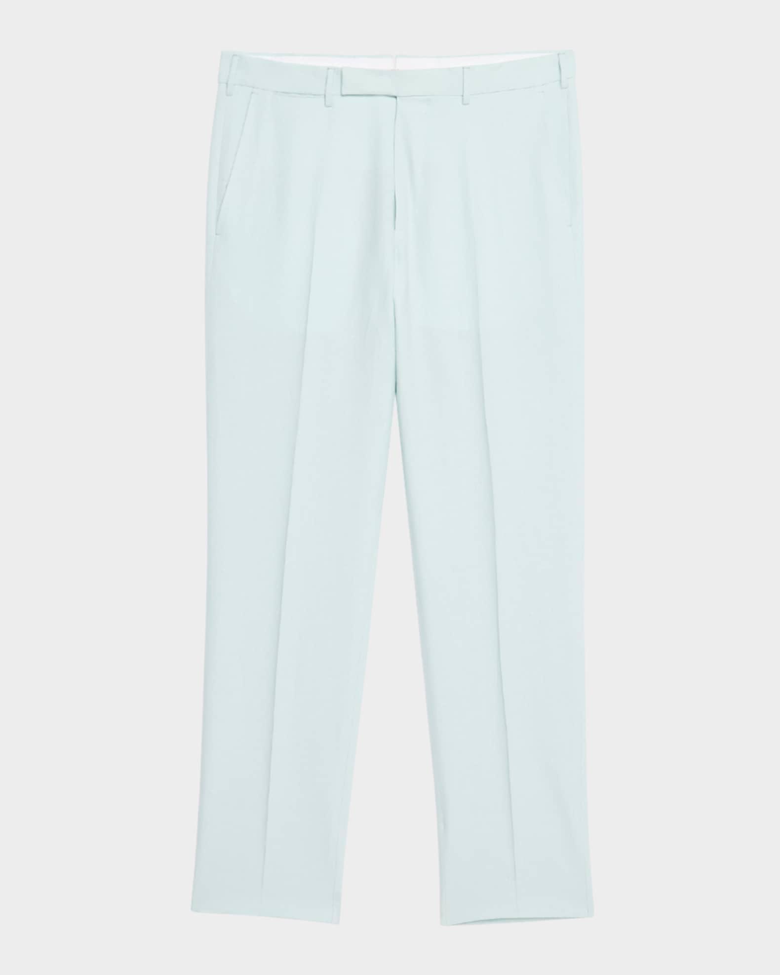 Men's Oasi Lino Flat-Front Trousers Product Image