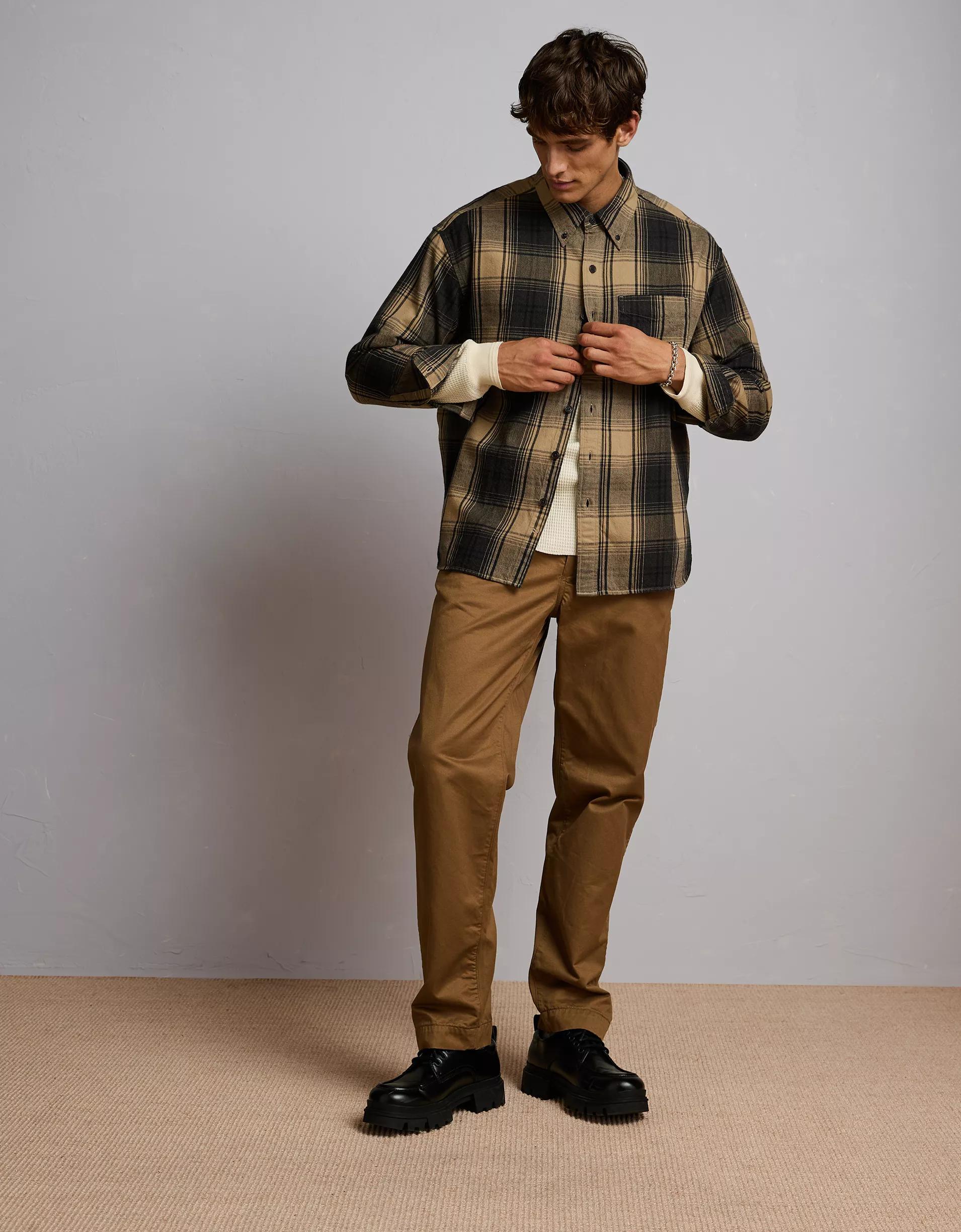 AE77 Premium Flannel Shirt Product Image