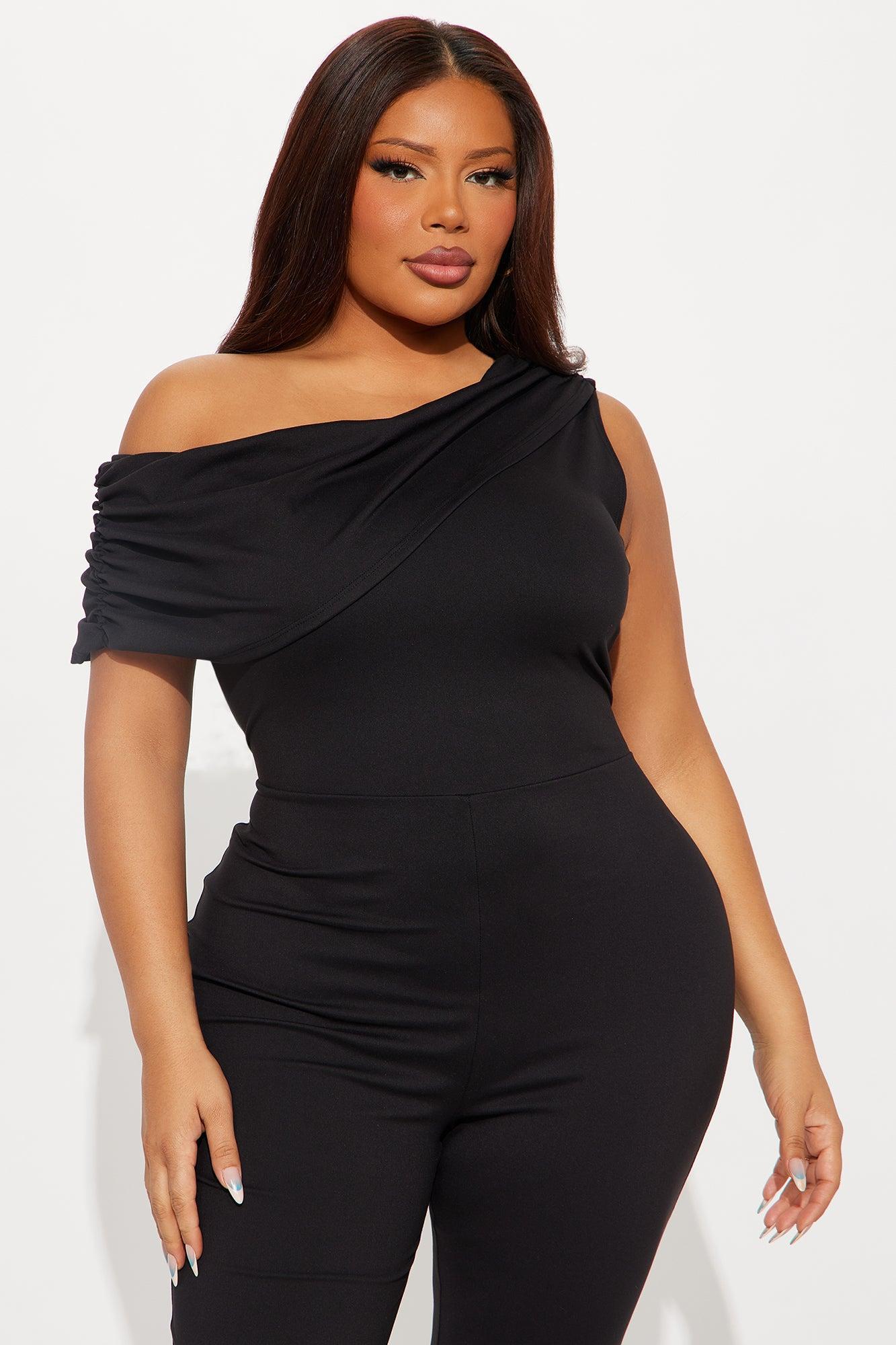 Sense Of Style Flare Jumpsuit - Black Product Image