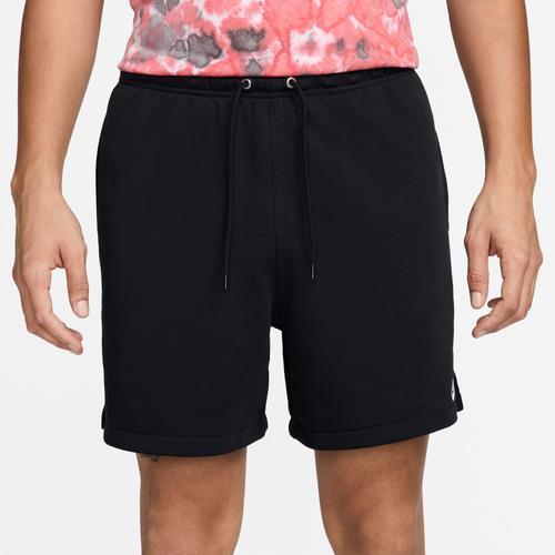 Men's Nike Club French Terry Flow Shorts, Size: Large, Black Product Image