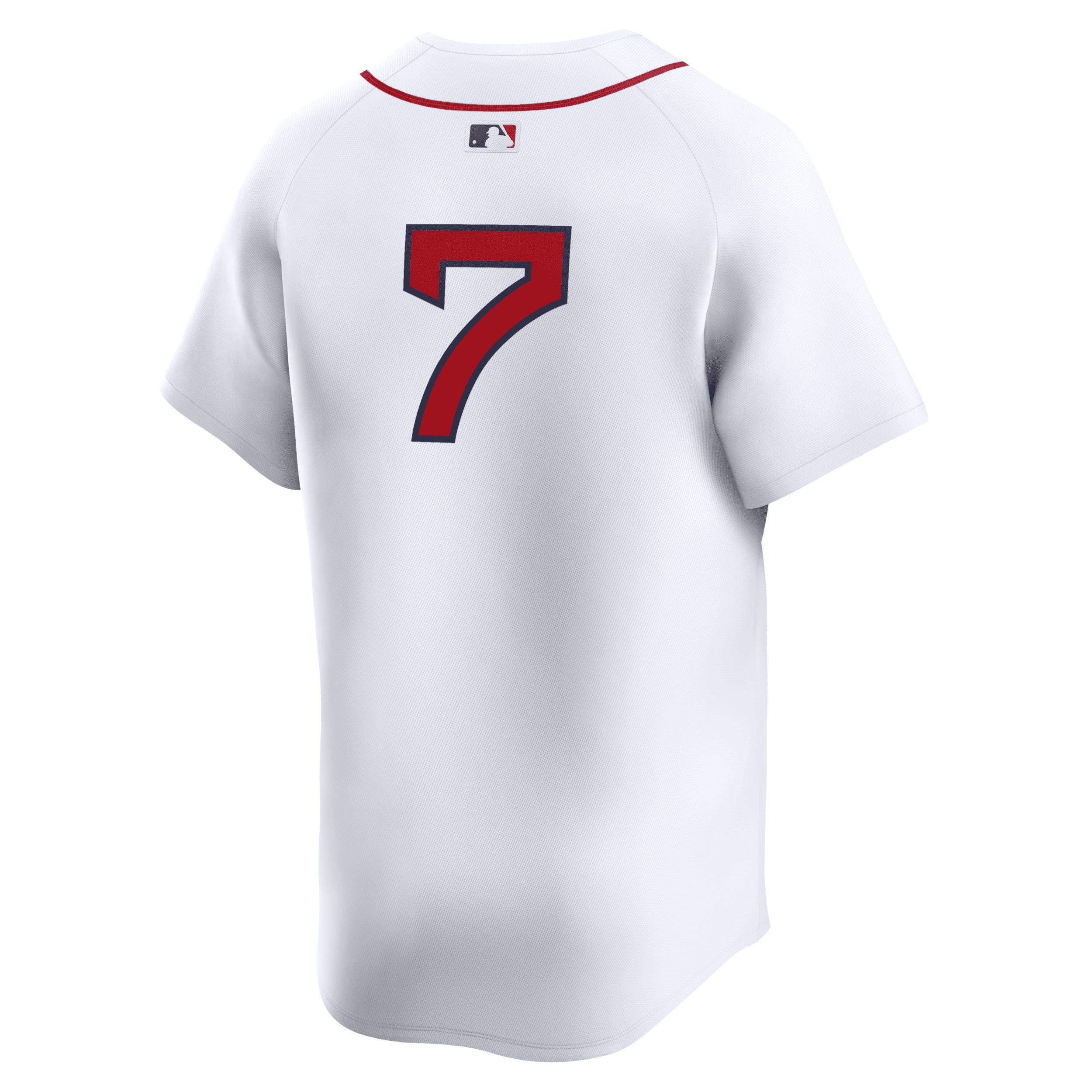 Men's Nike Rafael Devers White Boston Red Sox Home Limited Player Jersey, Size: 2XL Product Image