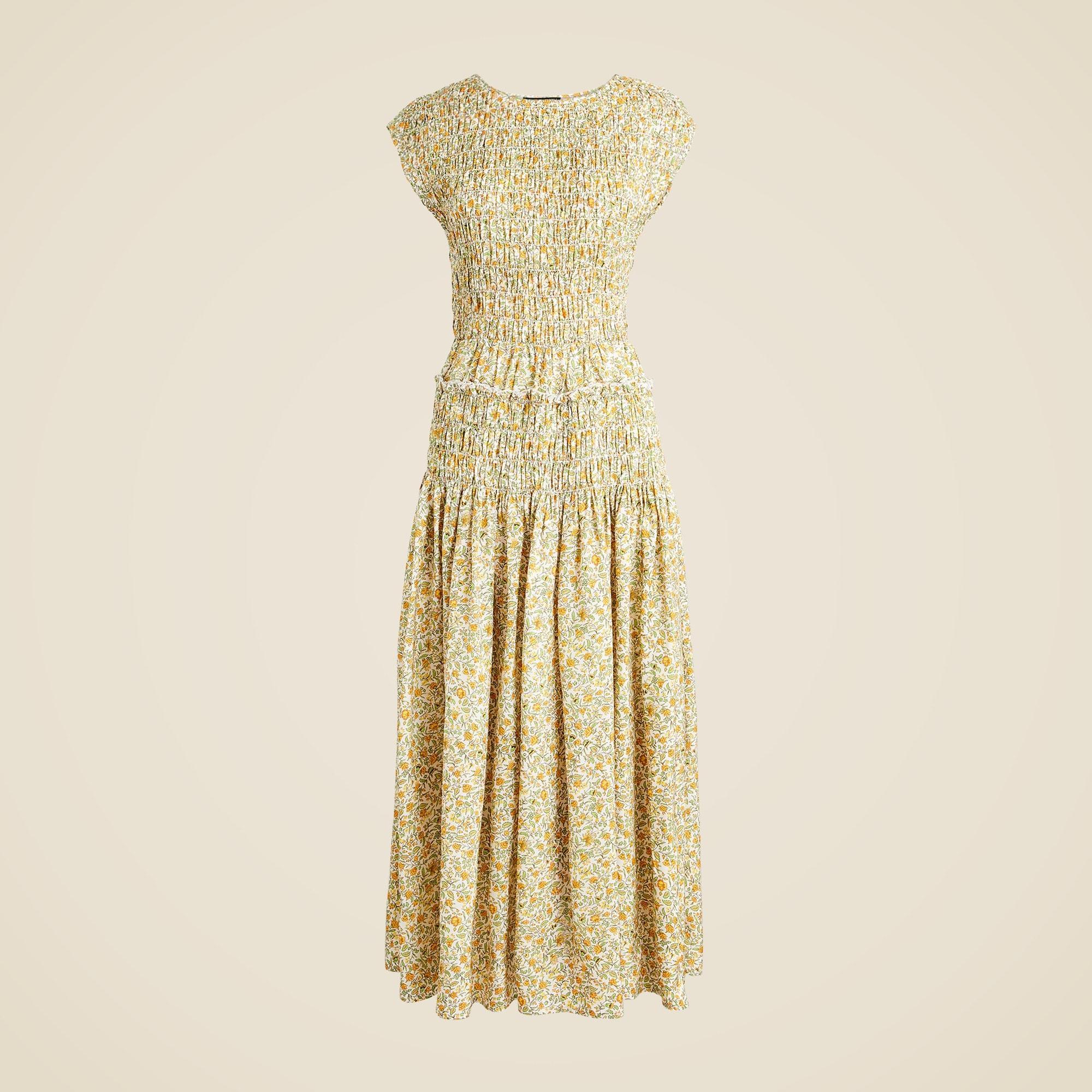 Maude dress in floral vines Product Image