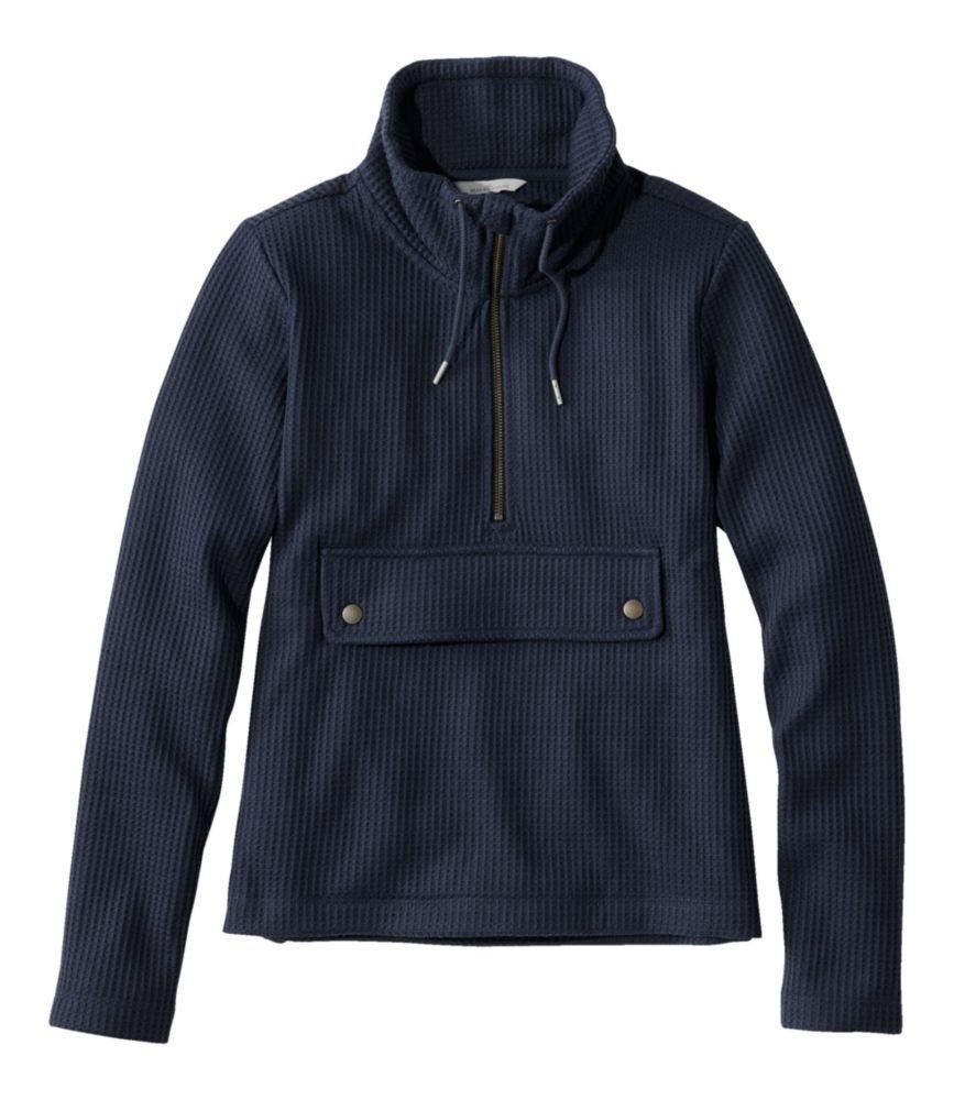 
                            Women's Signature Brushed-Back Waffle Anorak
                         Product Image