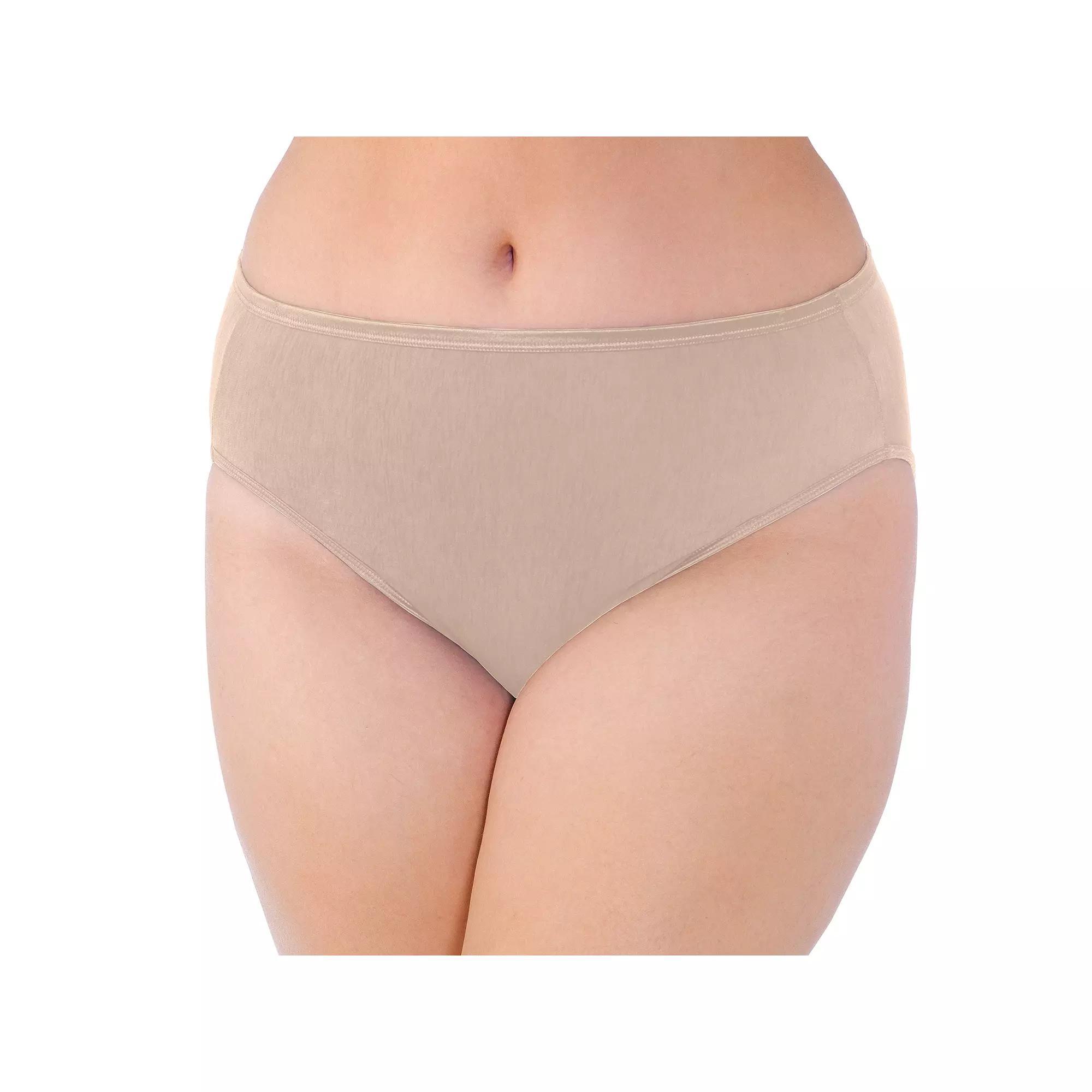 Plus Size Vanity Fair Lingerie Illumination Hi Cut Panty 13810, Womens Product Image