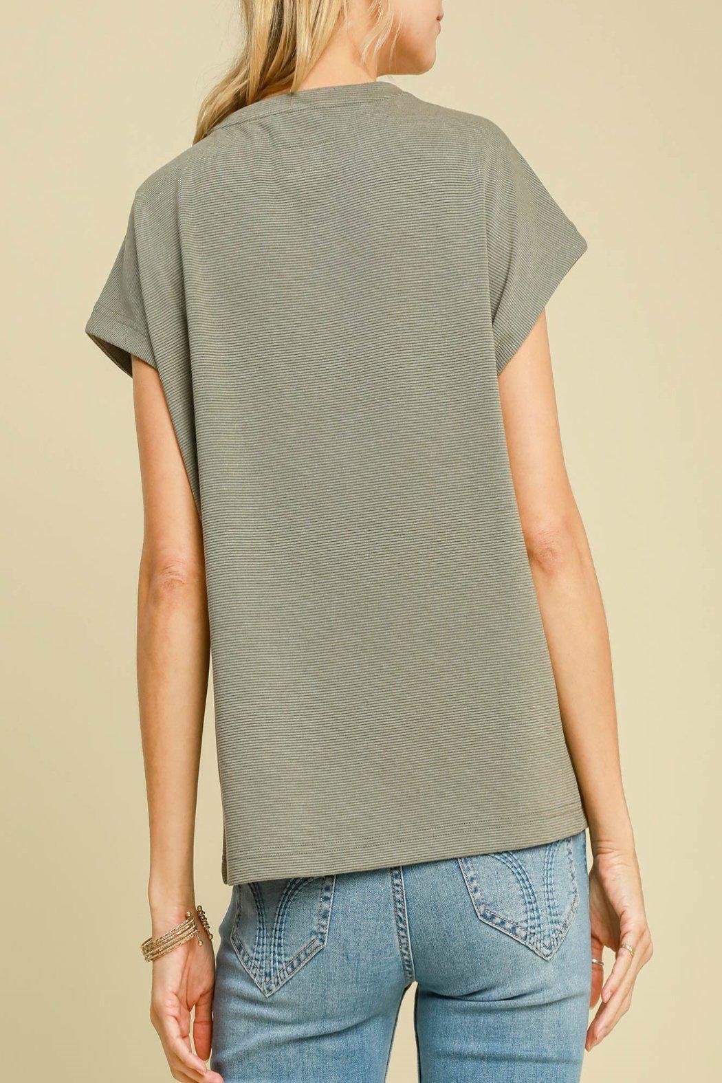Rib Knit Top Product Image