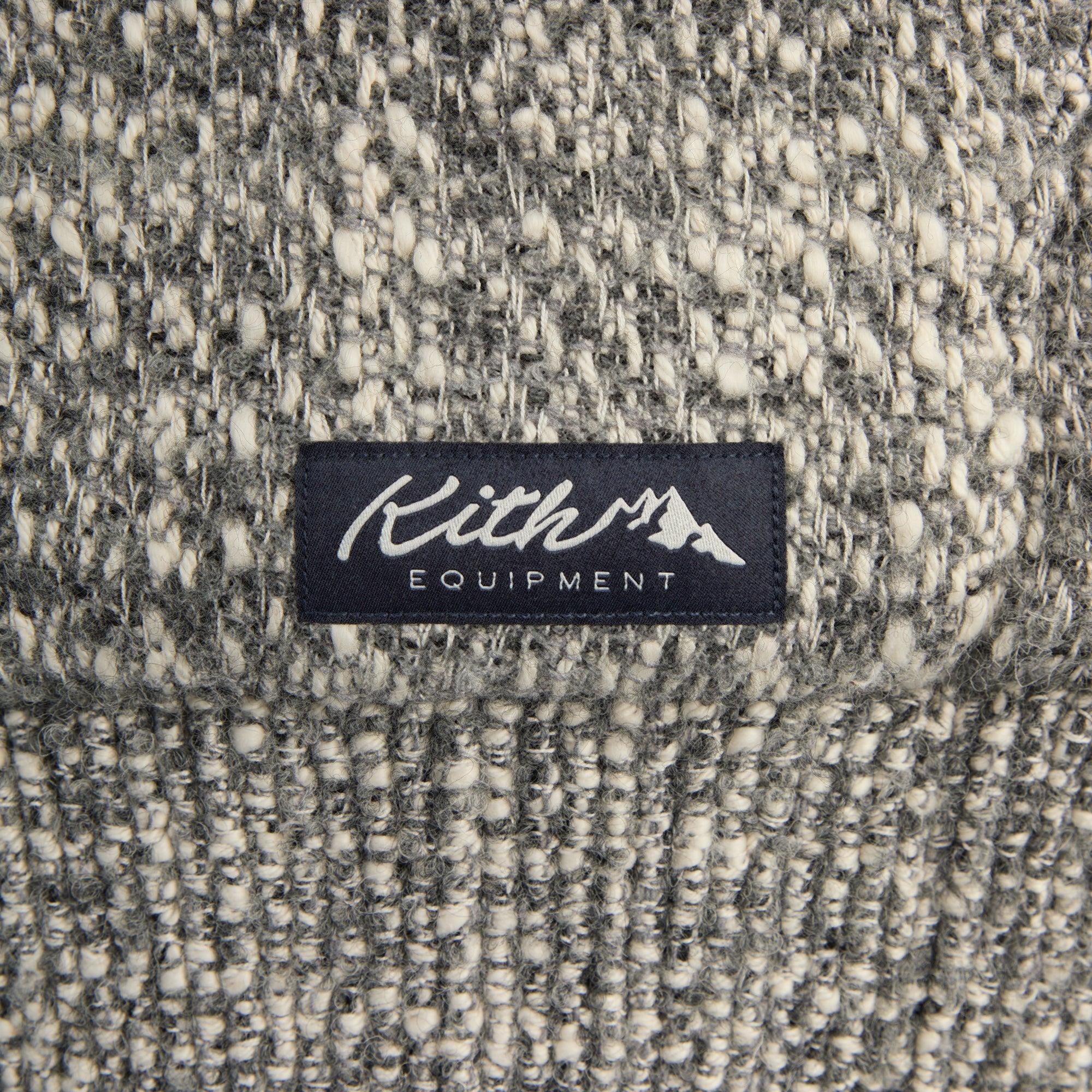 Kith Textured Tweed Sierra Hoodie - Fin Male Product Image