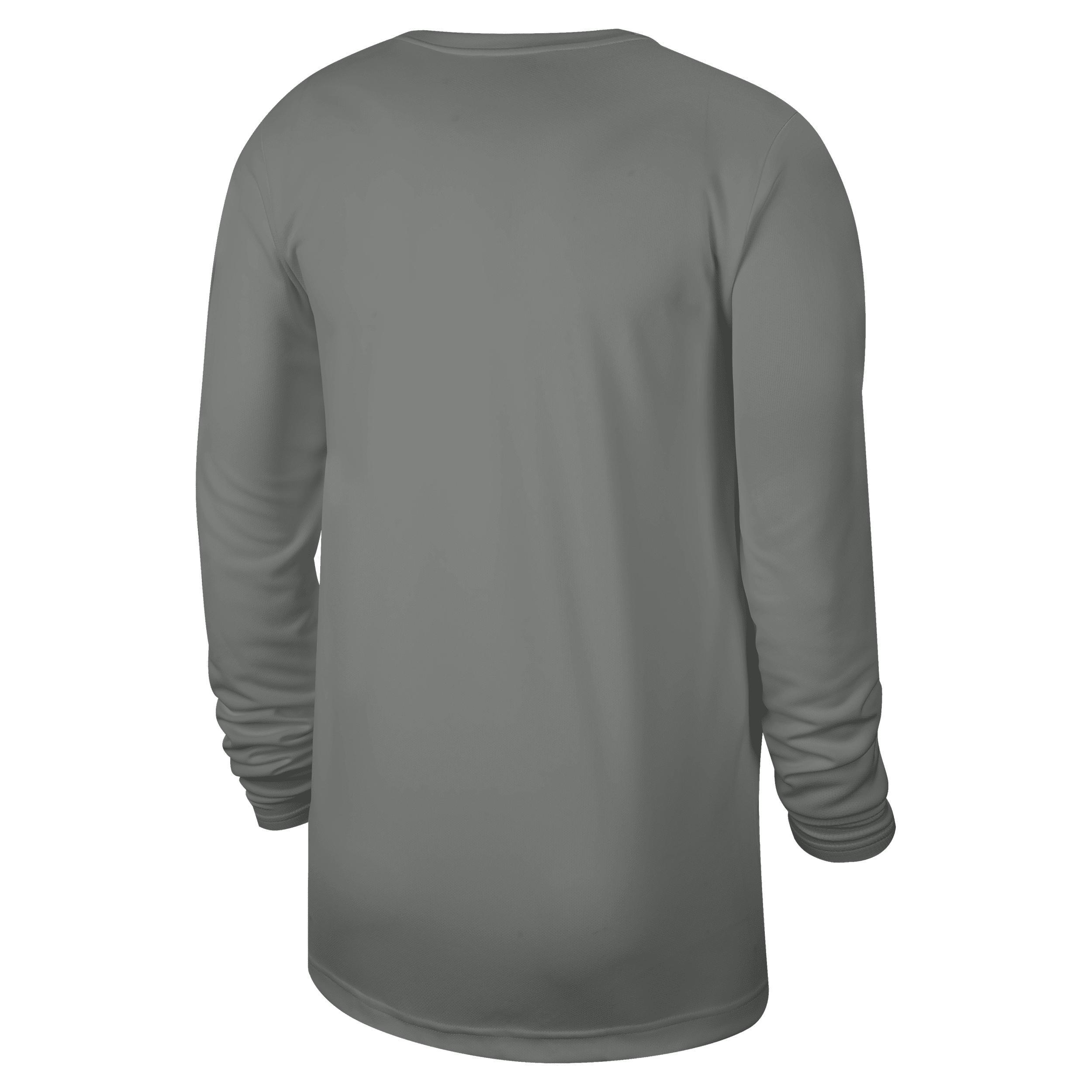 Philadelphia 76ers Nike Men's Dri-FIT NBA Long-Sleeve T-Shirt Product Image