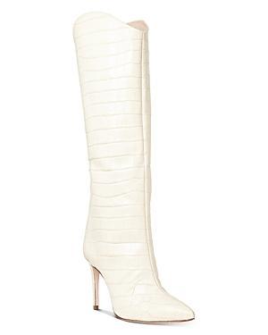 Maryana Crocodile-Embossed Leather Boot Product Image