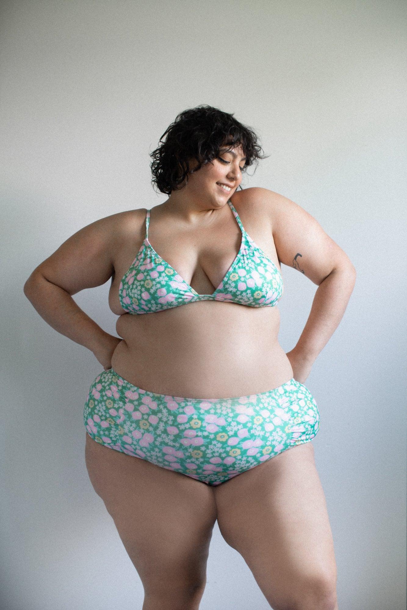 Triangle  Bikini Top - Rosebud Product Image