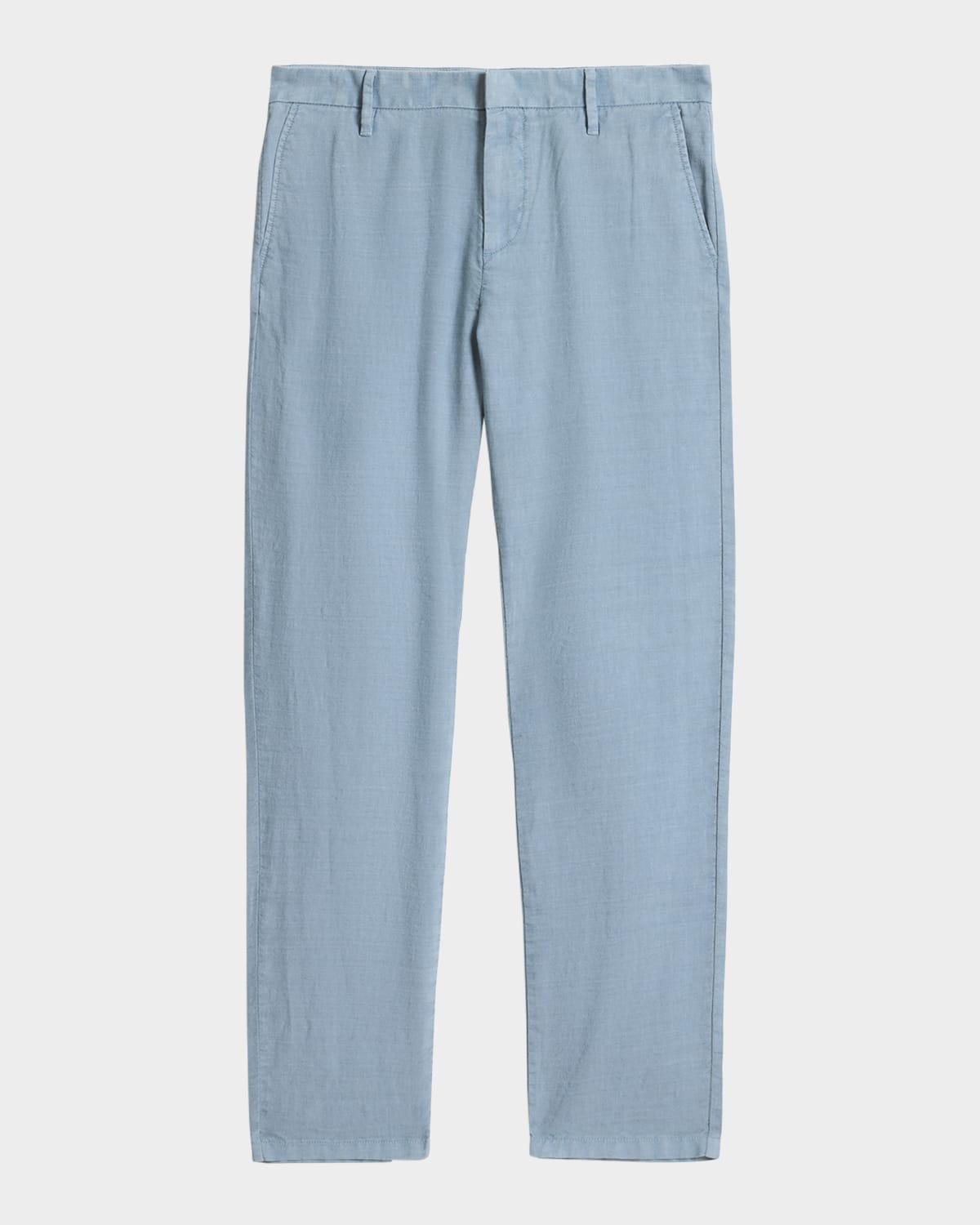 Mens Flint Linen-Blend Flare Pants Product Image
