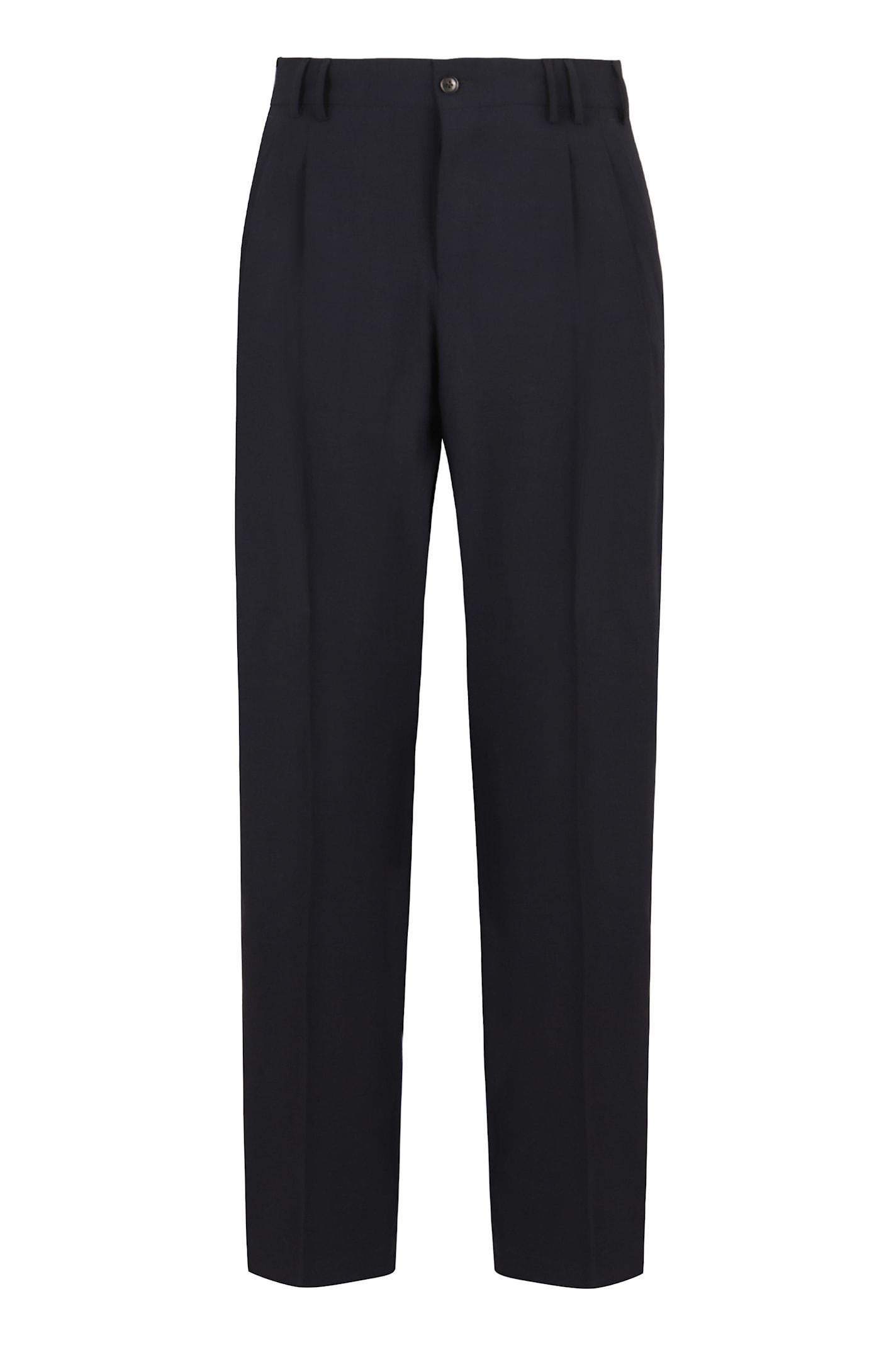 PT TORINO Wool Trousers In Blue Product Image