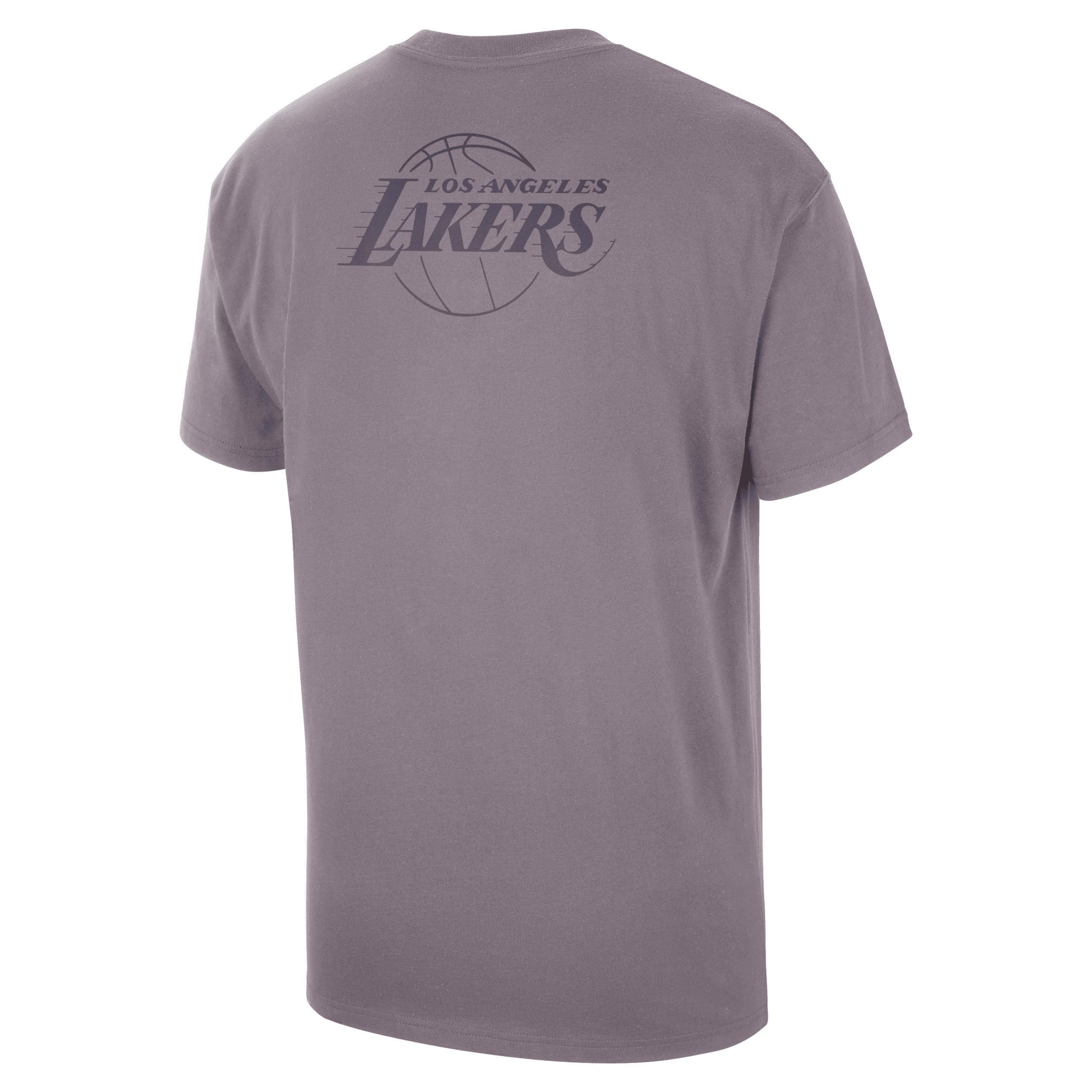 Men's Los Angeles Lakers Courtside Statement Edition Jordan NBA T-Shirt Product Image