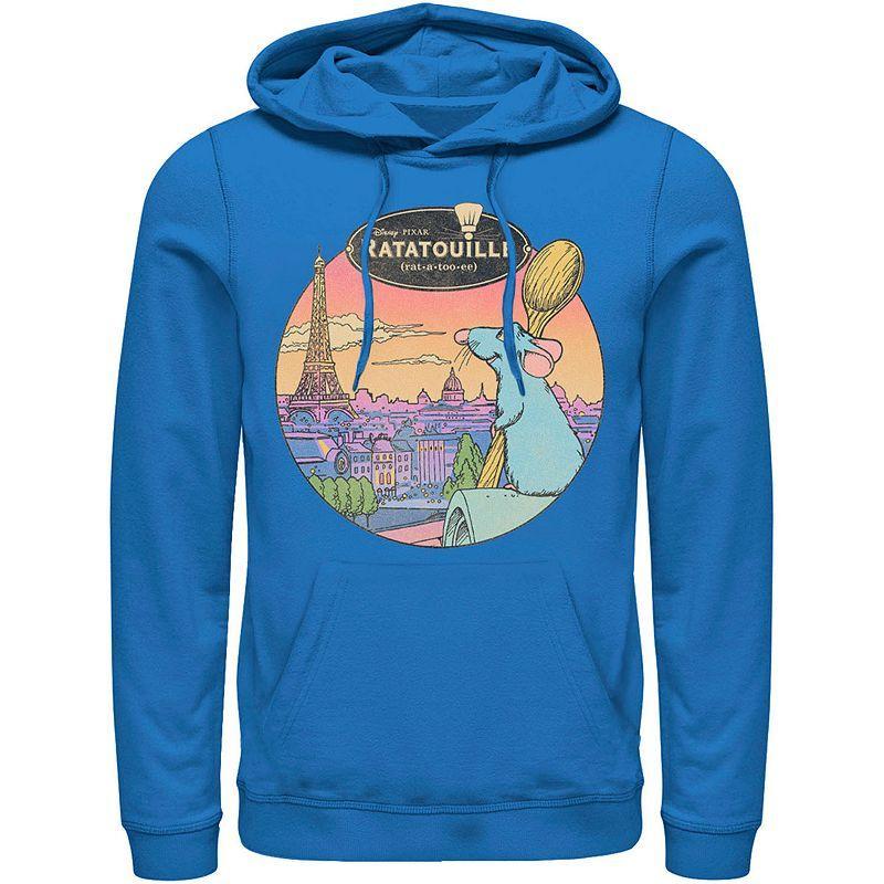 Disney / Pixar's Ratatouille Men's Over Look Paris Hoodie, Size: XL, Royal Product Image