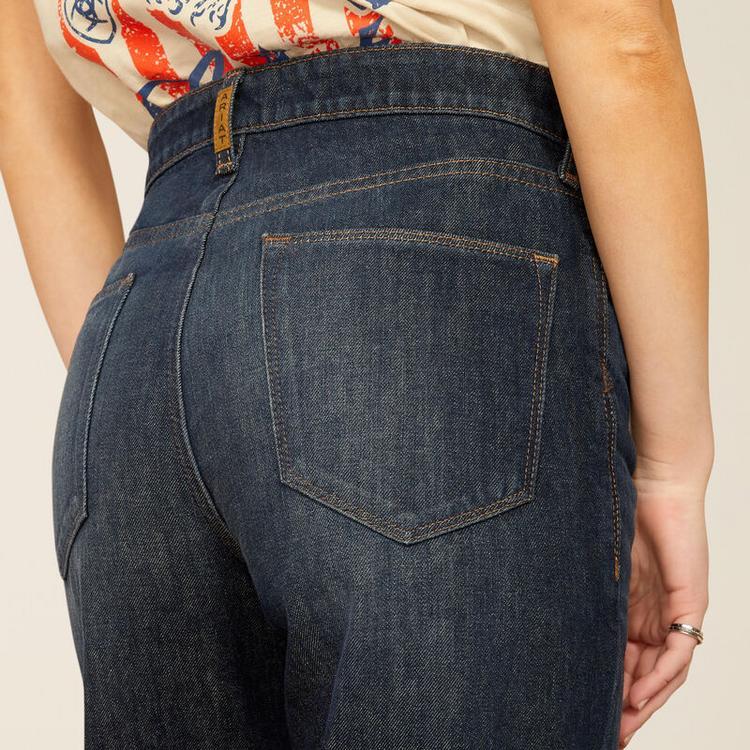 SALE Ariat® Ladies' Ultra HR Jasmine Tomboy Wide Leg Jeans Product Image