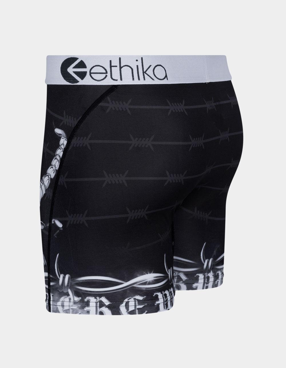 ETHIKA Familie Ties Mens Mid Boxer Briefs - MULTI Product Image