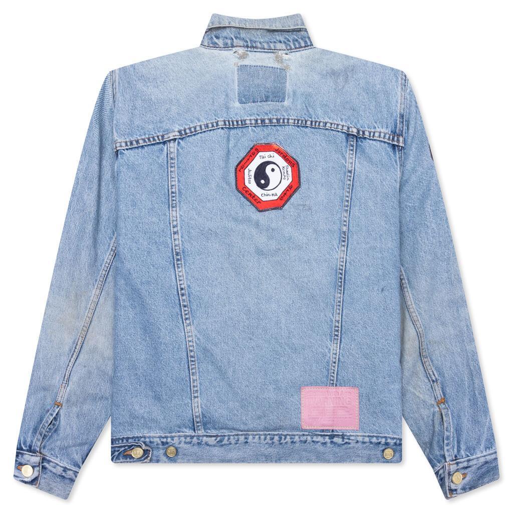 Charlatan Reversible Denim/Baseball Jacket - Indigo Male Product Image
