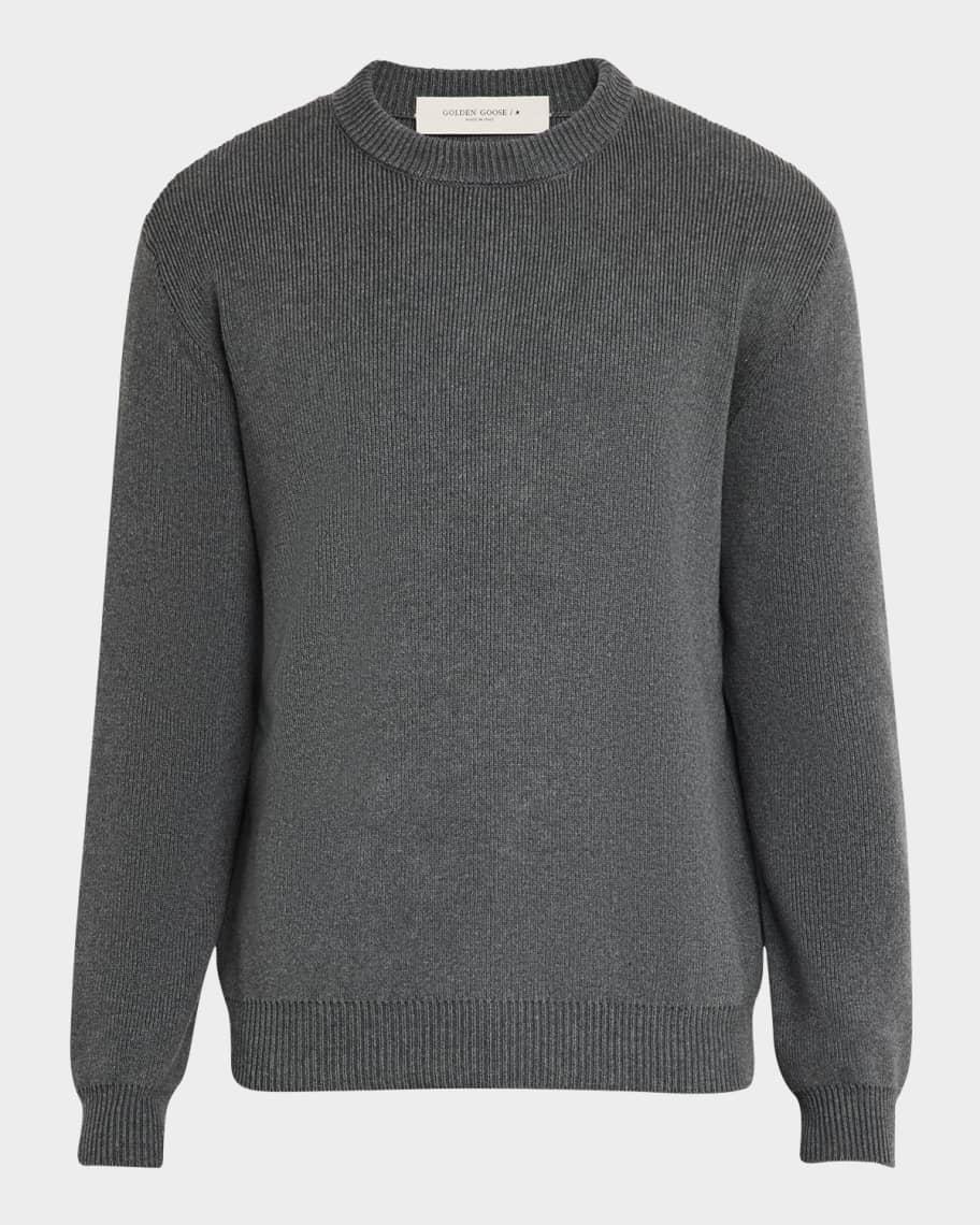 Mens Golden MS Regular Knit Crew Sweater Product Image
