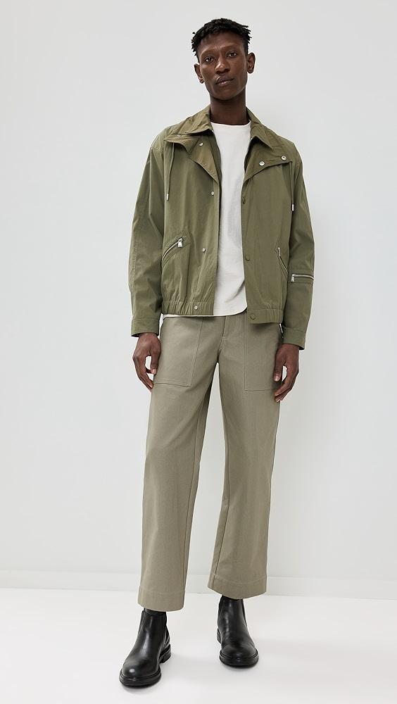 SIMKHAI Donovan Double Placket Jacket | Shopbop Product Image
