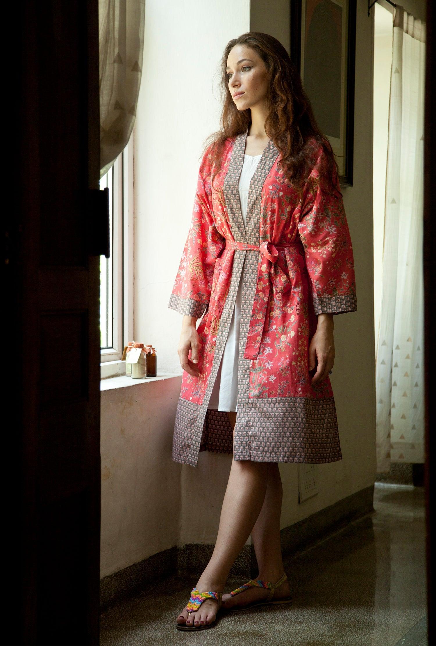 Indian 100 % Cotton Kimono Product Image