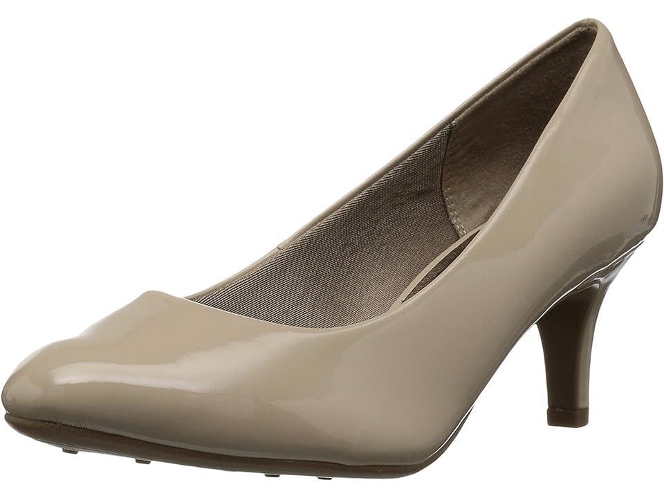 LifeStride Parigi Womens High Heel Pumps Brown Patent Product Image