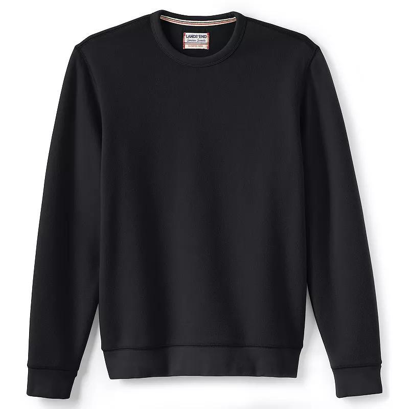 Mens Lands End Serious Sweats Crewneck Sweatshirt Grey Heather Product Image
