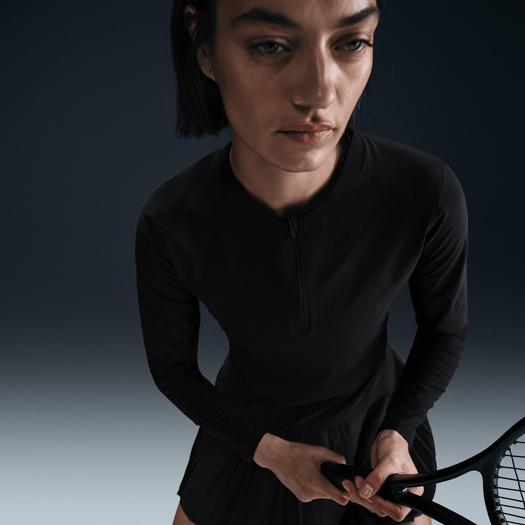 NikeCourt Advantage Women's Dri-FIT Mid-Layer Tennis Top Product Image