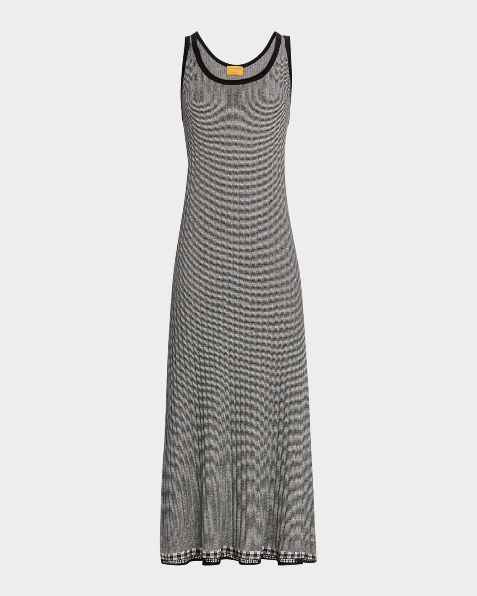 Fine Stripe Maxi Dress Product Image