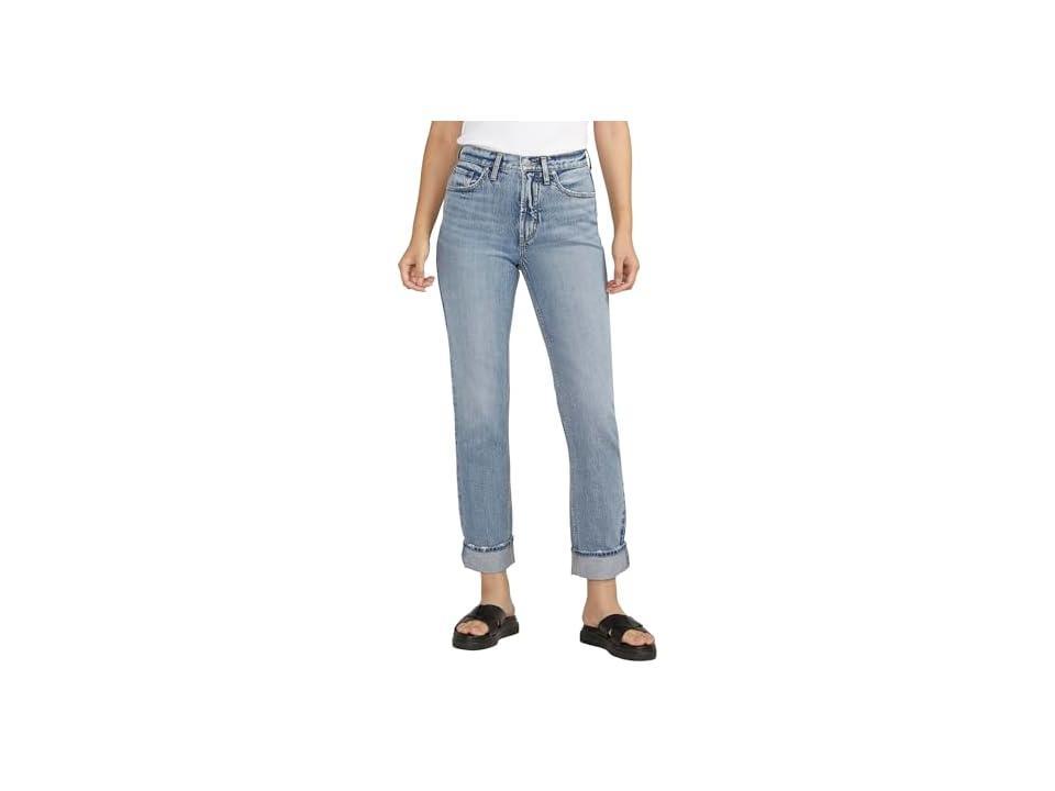 Silver Jeans Co. 90S Boyfriend L28357RCS225 (Indigo) Women's Jeans Product Image
