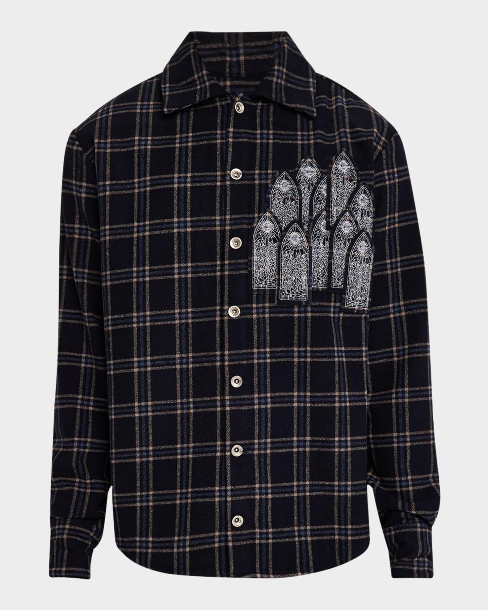 Men's Arch Flannel Button-Down Shirt Product Image