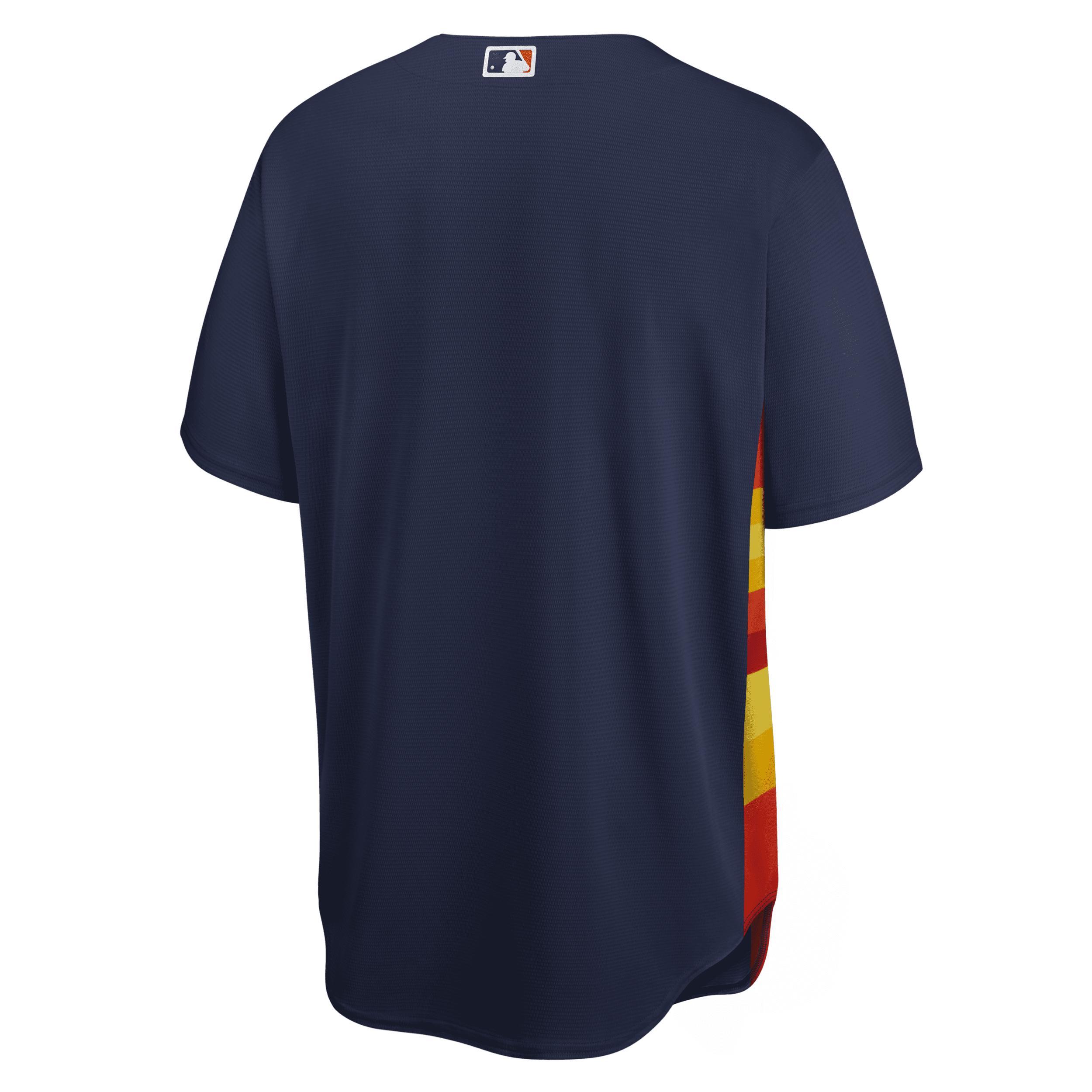 Men's Nike Navy Houston Astros Alternate Replica Team Jersey, Size: XL, Blue Product Image