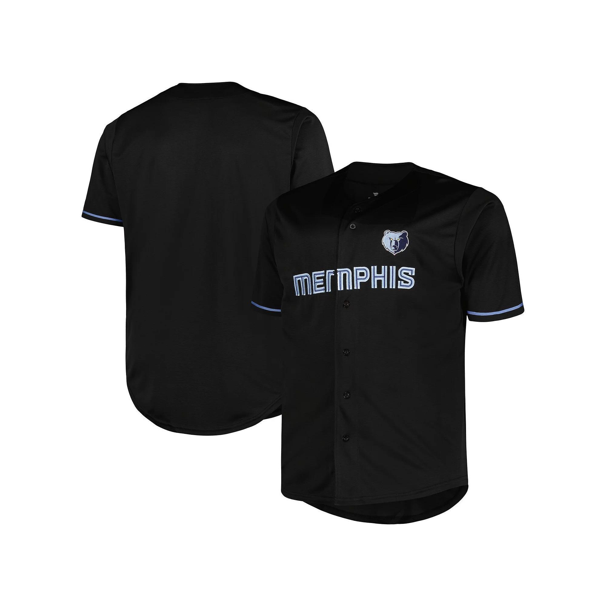 Men's Profile Black Memphis Grizzlies Big & Tall Pop Jersey, Size: 3XB, Grz Black Product Image