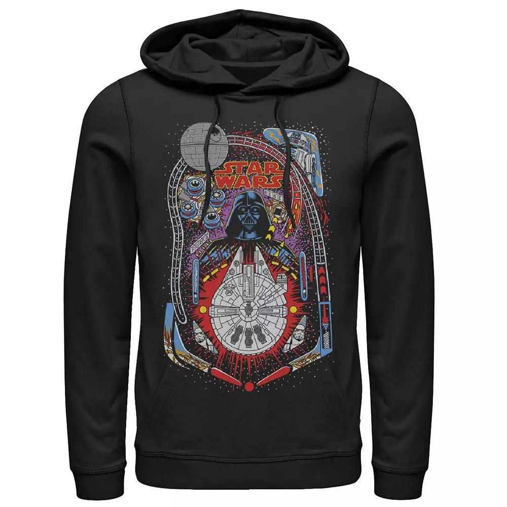 Men's Star Wars Darth Vader Death Star Pinball Hoodie, Size: Small, Black Product Image