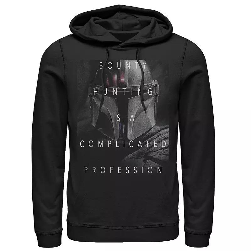 Men's Star Trek Discovery Rainbow Striped Ship Hoodie, Size: 3XL, Black Product Image