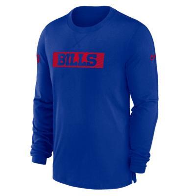 Men's Nike Gray Ohio State Buckeyes 2024 Sideline Player Tri-Blend Performance Long Sleeve T-Shirt, Size: Small, Grey Product Image