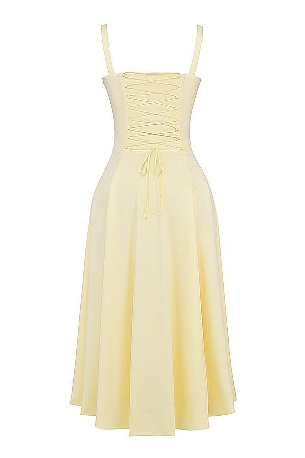 Carmen Buttercup Bustier Sundress Product Image
