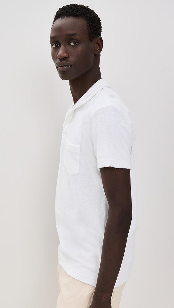 Orlebar Brown Terry Polo | Shopbop Product Image