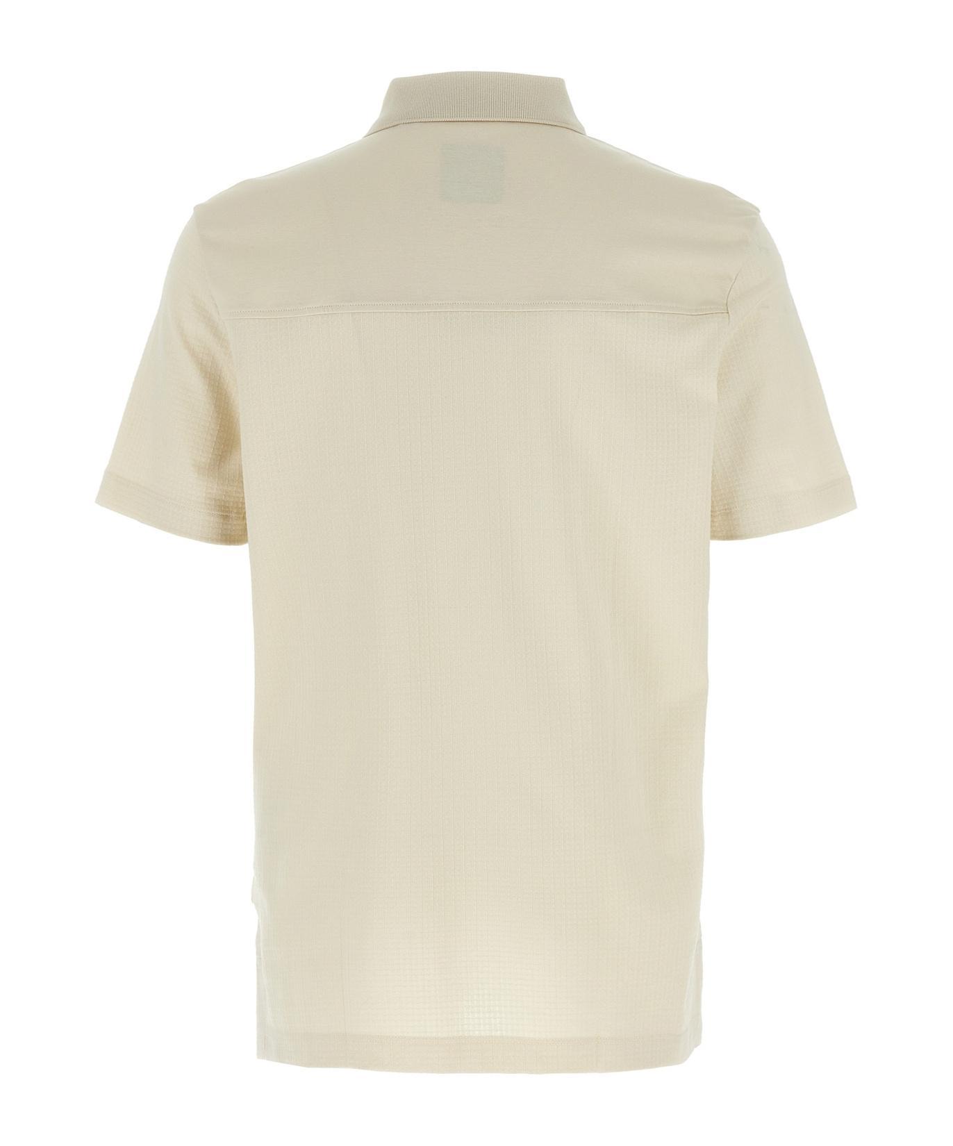 HUGO BOSS Parlay 207 Polo Shirt In Beige Product Image