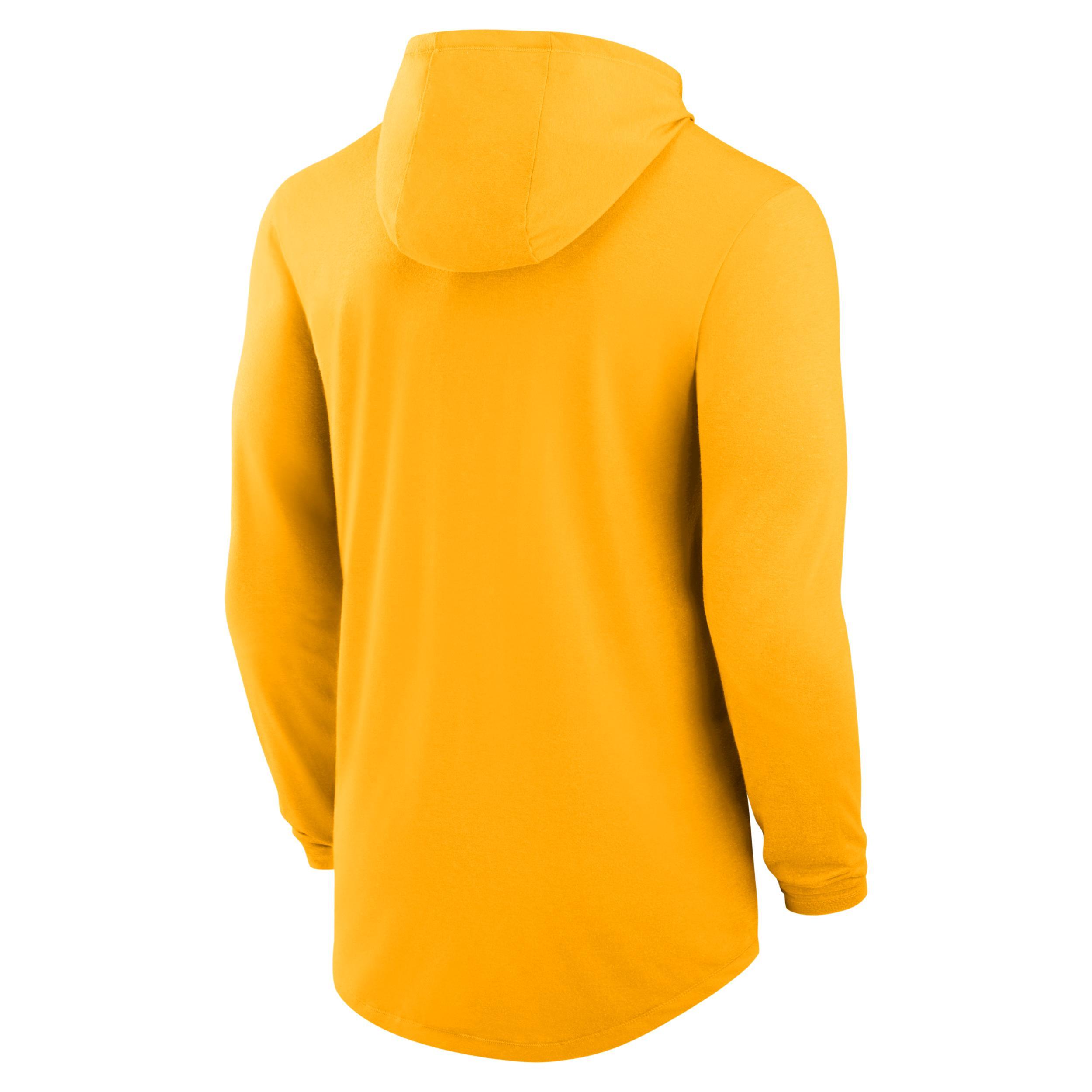 Iowa Campus Arch Men's Nike Dri-FIT College Long-Sleeve Hooded T-Shirt Product Image