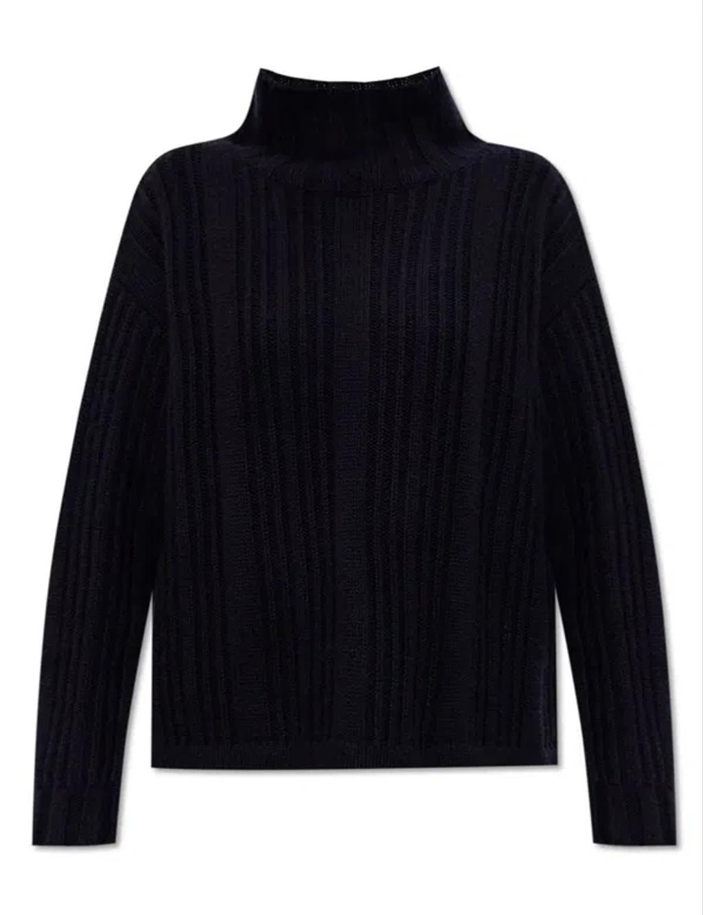 Womens Funnelneck Cashmere Sweater Product Image