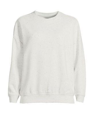Womens Lands End Long-Sleeve Serious Sweats Sweatshirt Product Image