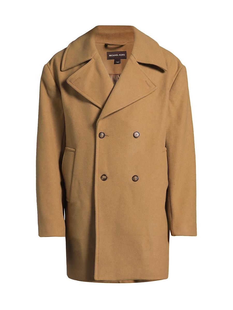Mens Oversized Wool Peacoat Product Image