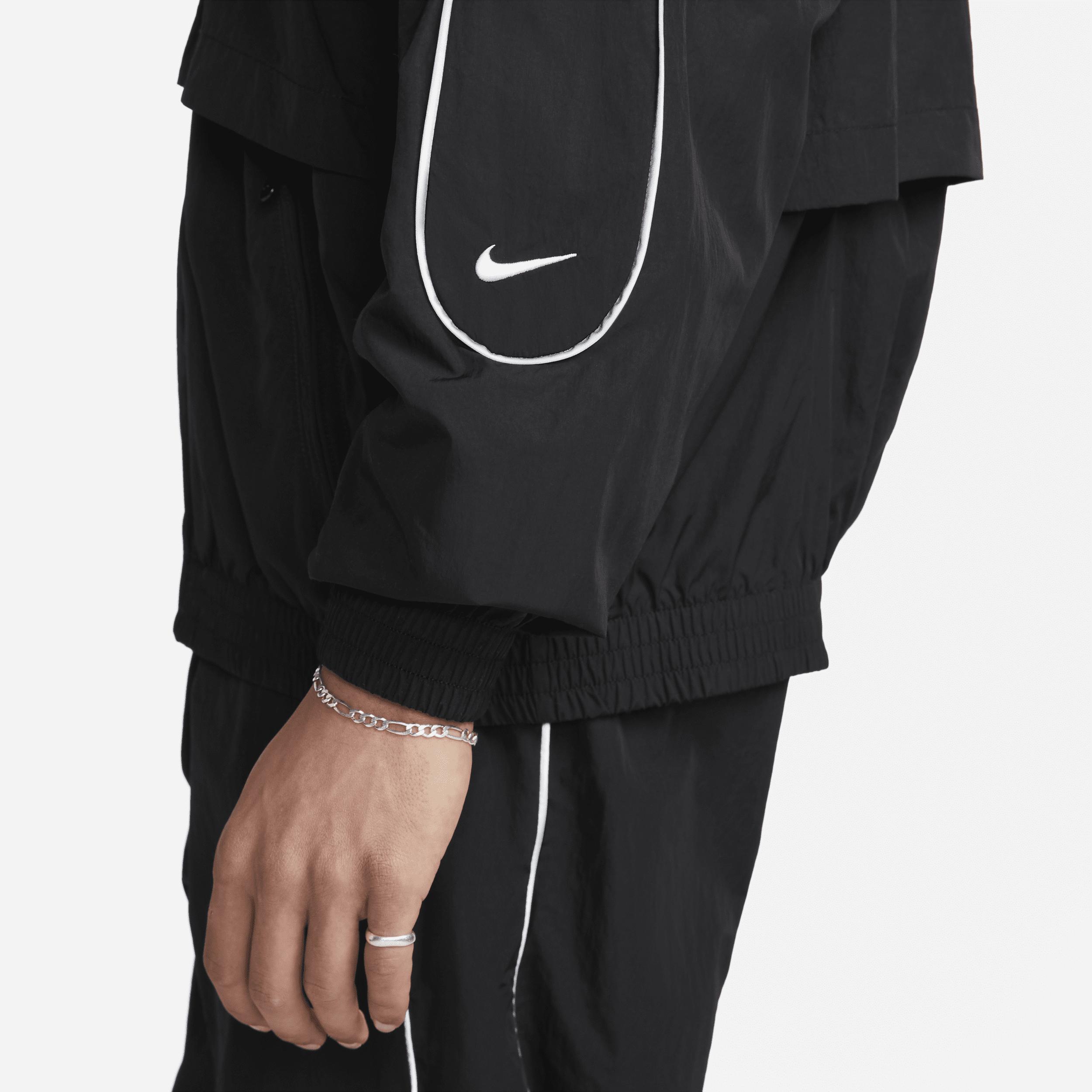 Nike Mens Sportswear Solo Swoosh Woven Track Jacket Product Image