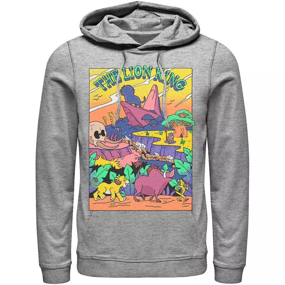 Disney's Lion King Men's Legend of Lion King Colorful Hoodie, Size: Small, Blue Product Image
