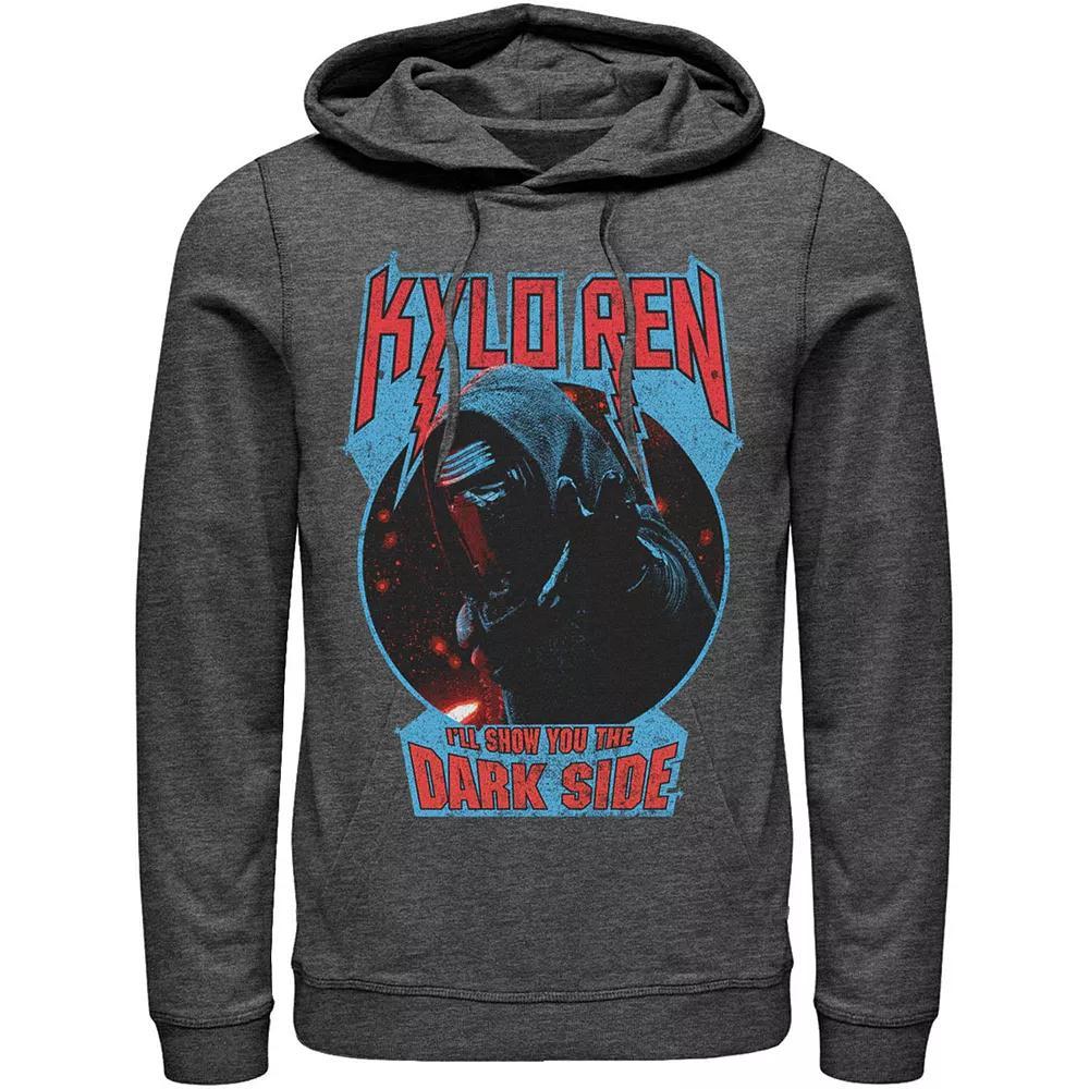 Men's Star Wars Cursive Cheetah Fill Logo Hoodie, Size: XL, Royal Product Image