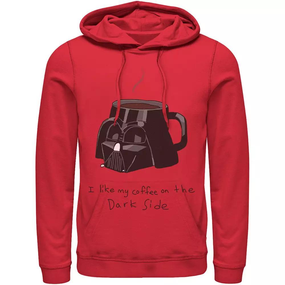 Men's Star Wars Darth Vader Mug I Like My Coffee On The Dark Side Hoodie, Size: XXL, Royal Product Image