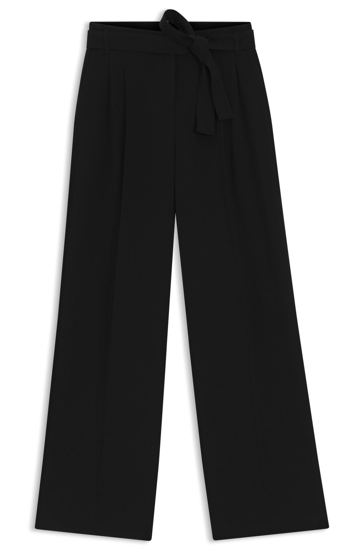 Regular-fit blazer in crease-resistant crepe Product Image