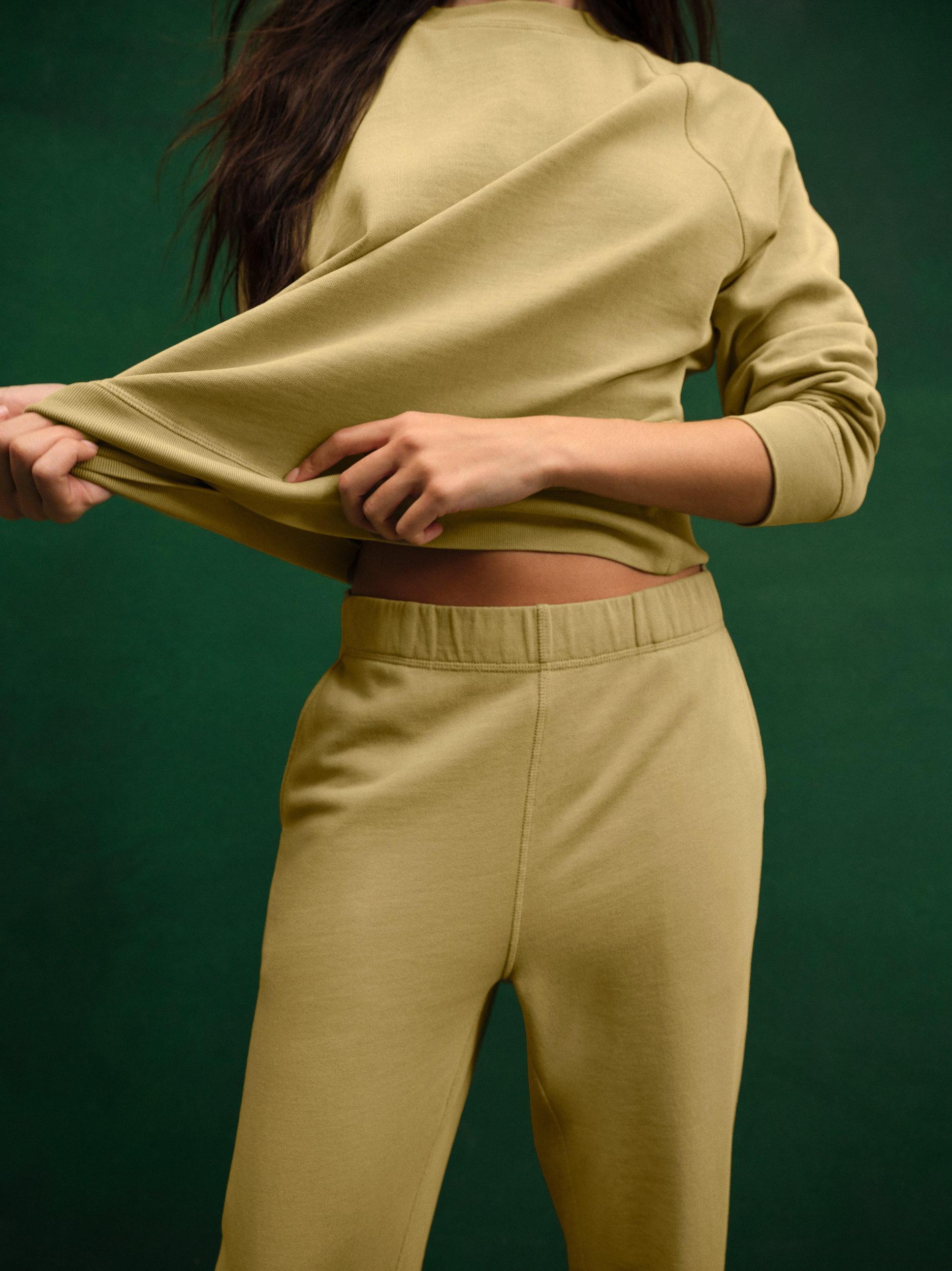 Organic Lightweight Terry Raglan Sweatshirt Female Product Image