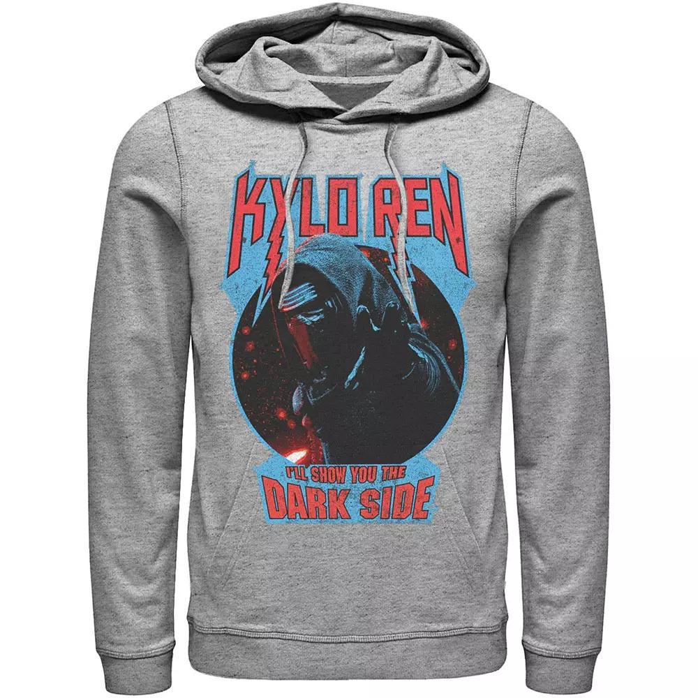 Men's Star Wars Kanji Title Card Hoodie, Size: Large, Grey Heather Product Image